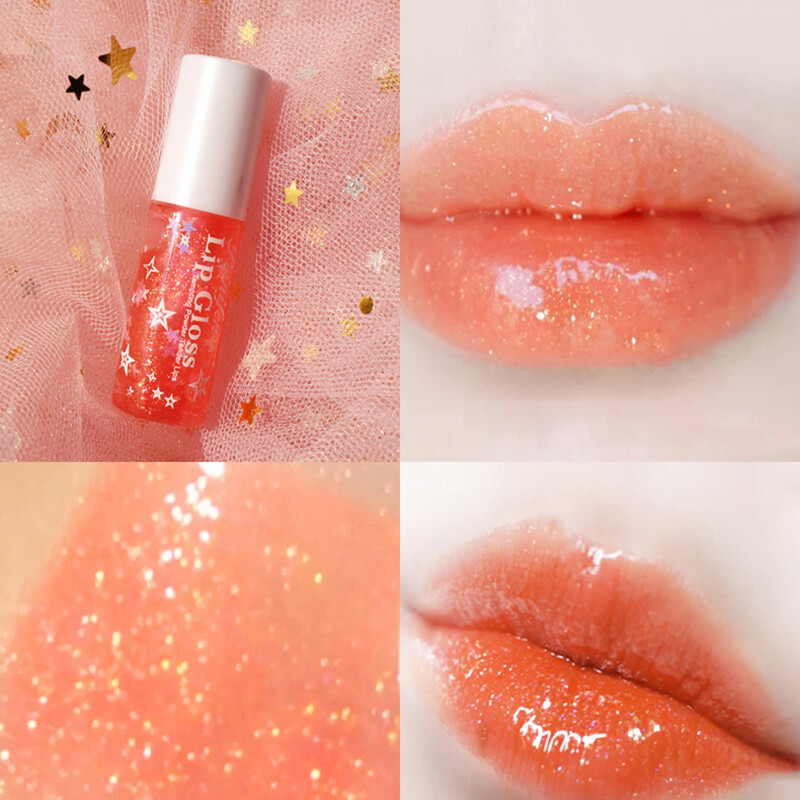 DORISNA Jelly Lip Gloss, Shimmering Liquid Lip Gloss, Long Lasting Moisturizing Lip Gloss, Plumper Oil, Lip Tint, Makeup