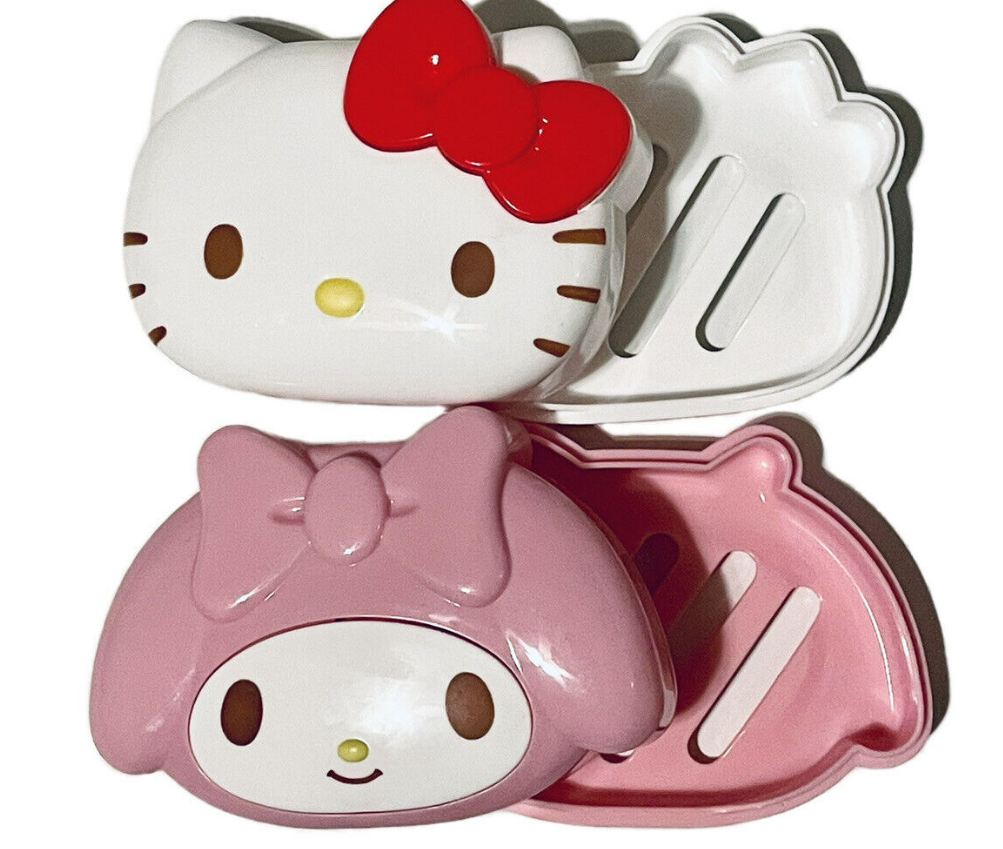 [DAISO Hàn Quốc] Hộp Đựng Xà Phòng SANRIO Hello Kitty / MyMelody