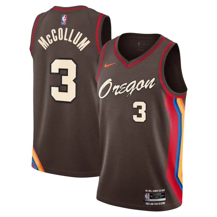 blazers authentic jersey