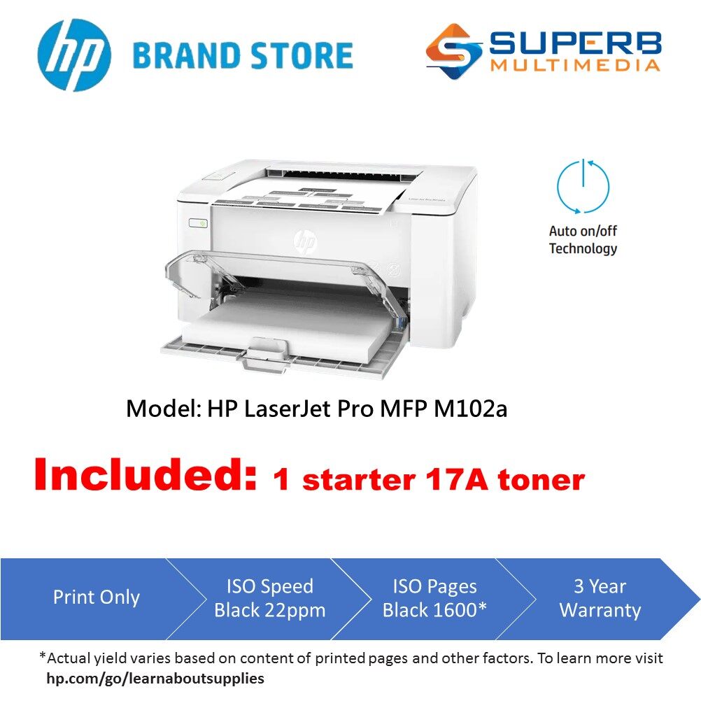hp lj m102a