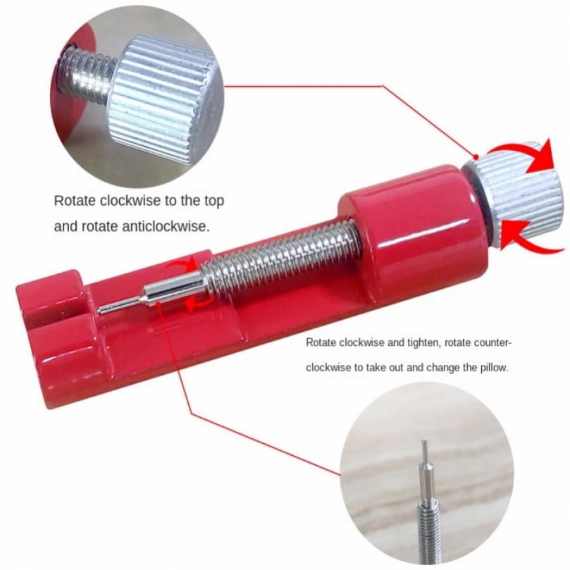 Bộ Dụng Cụ Tháo Xích Đồng Hồ Dụng Cụ Dây Đeo Đồng Hồ Để Tháo Mắt Xích Dây Đeo Đồng Hồ Dụng Cụ Điều Chỉnh Độ Dài Dây Đeo Dây Đeo Tự Làm