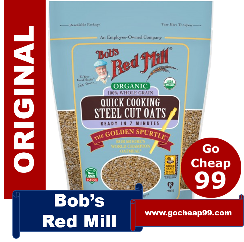 bobs red mill organic quick cooking steel cut oats