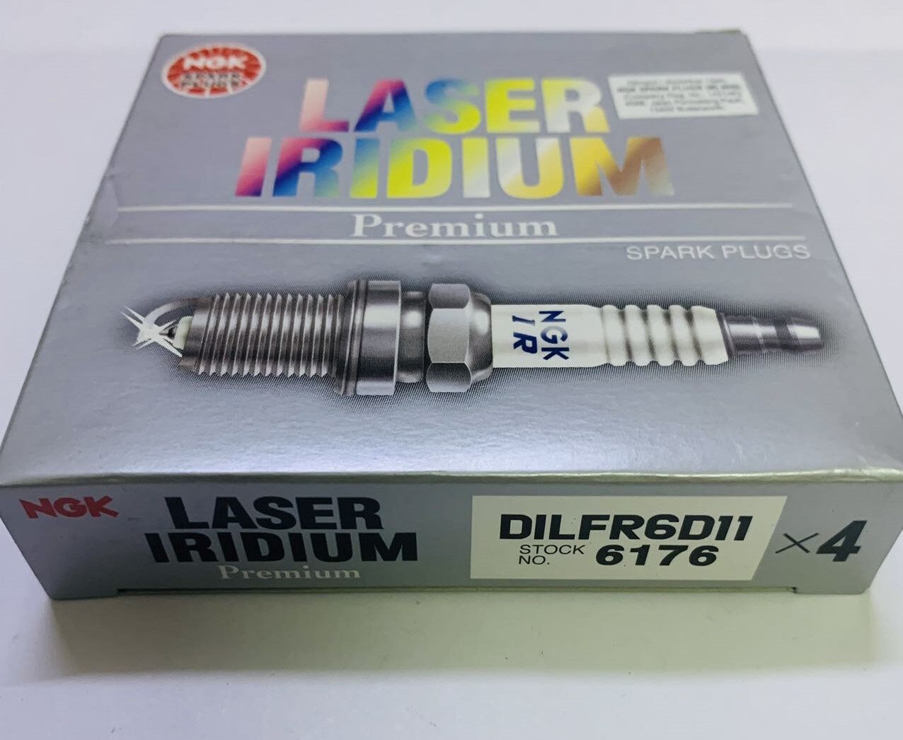 ORIGINAL DILFR6D11 (4696) NGK LASER IRIDIUM SPARK PLUG TOYOTA VIOS