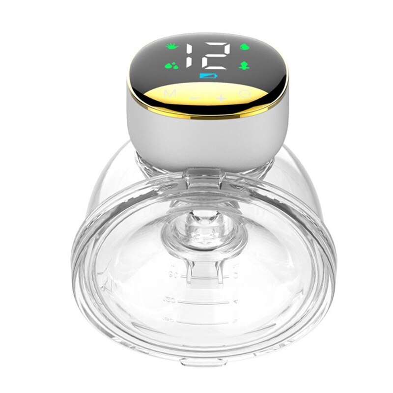 ZZOOI Electric Breast Pump Led Screen Display Milk Squeezer Accessory Supplies