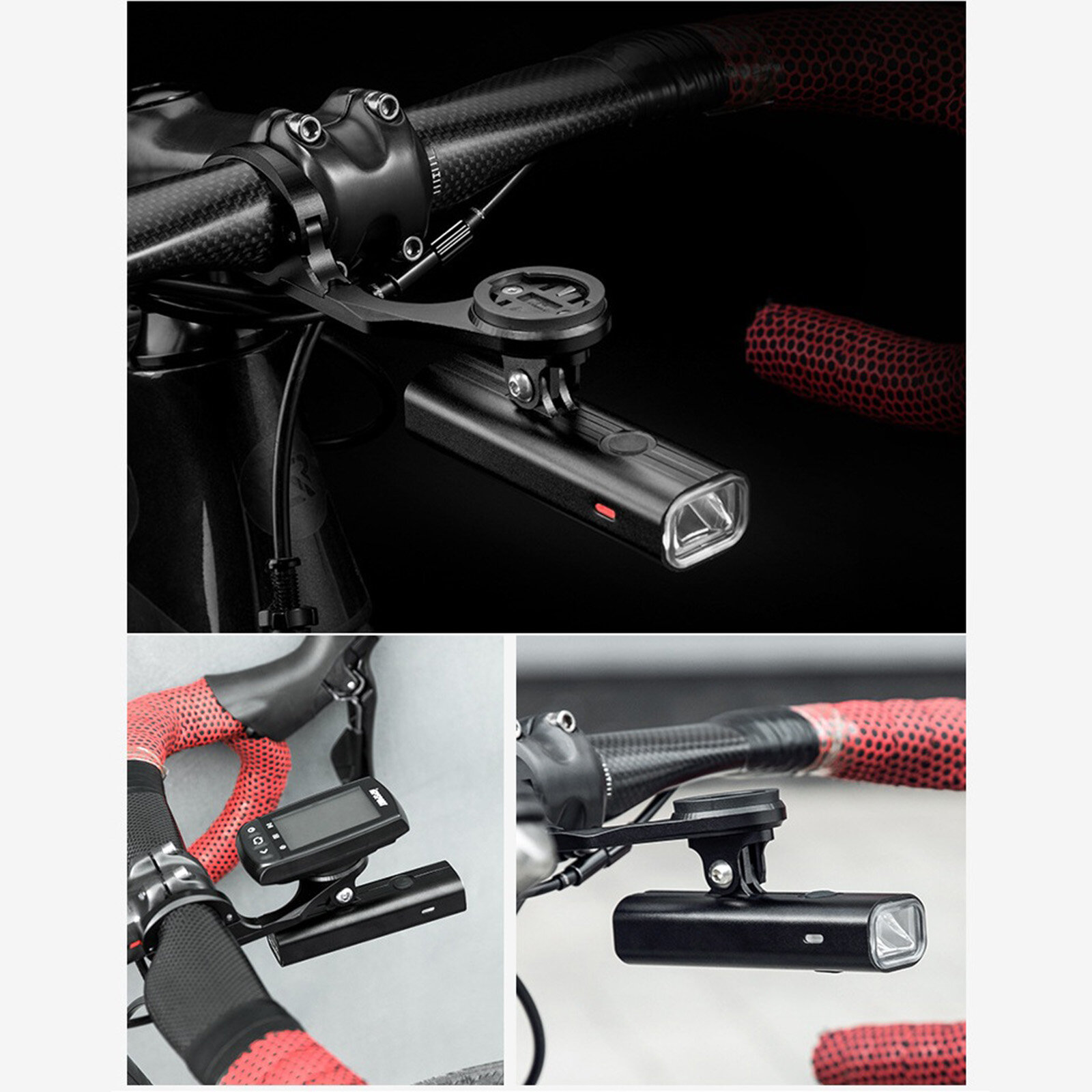 Blesiya USB LED Bicycle Bike Head Light Headlight Waterproof
