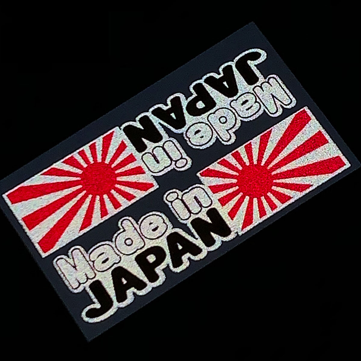 JDM Reflective Motorcycle Sticker Car Decals