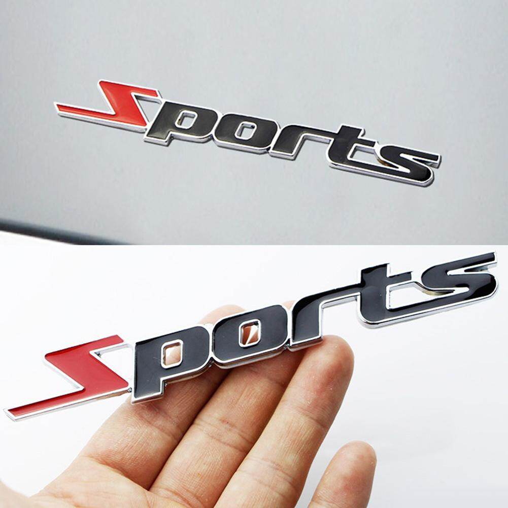 Tenmillion Fashion 3D Metal Sport Logo Car Truck Decor Pattern Badge Universal Sticker