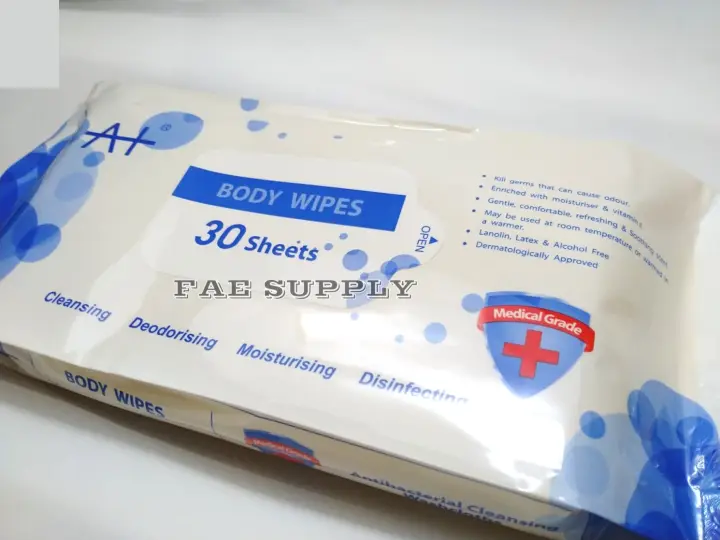 body wet wipes