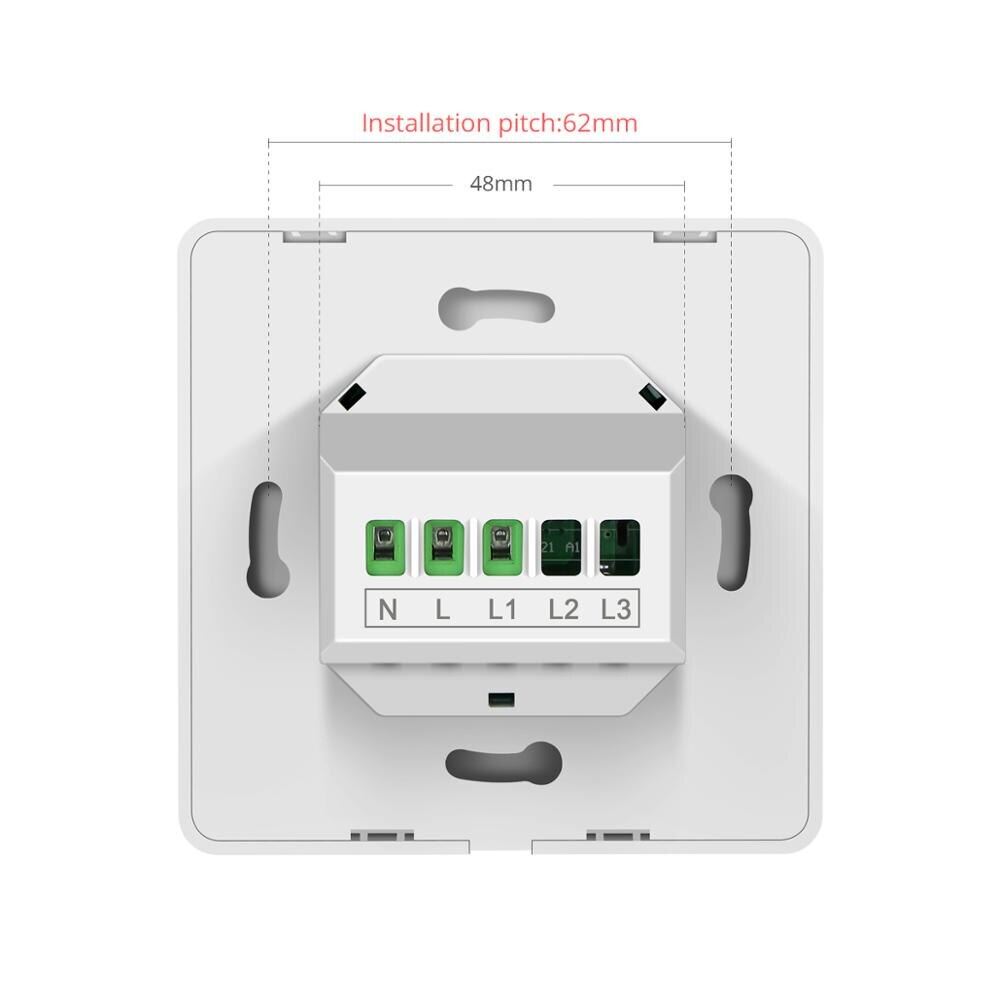 Smart Apple Homekit House Wall light Switch Wireless WiFi Siri Voice Remote Control Key Interruptor Work With Apple Home kit App