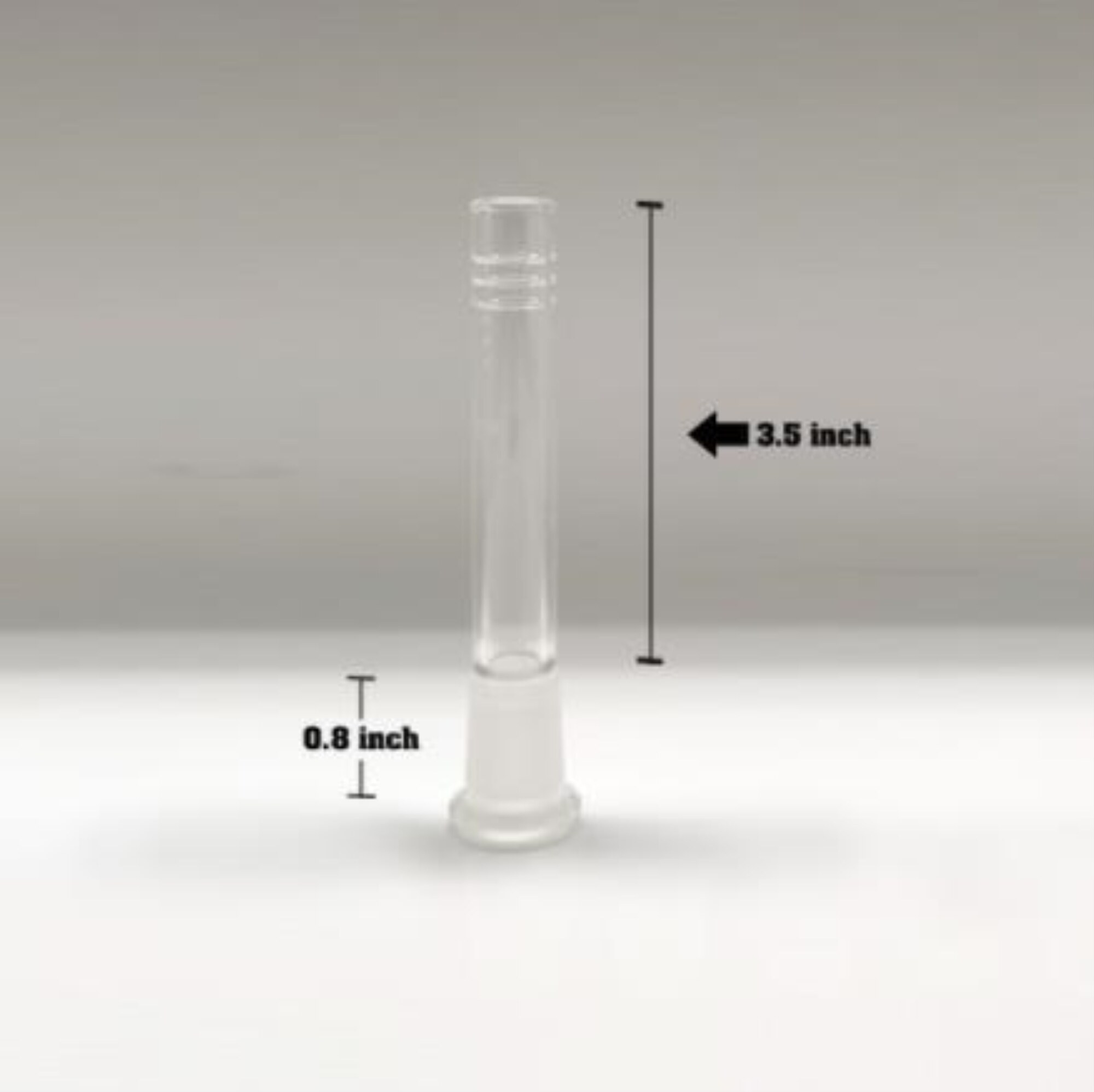 ELEGANT Glass Downstem Diffuser 14มม. ถึง18มม. ชายหญิงอะแดปเตอร์ร่วม