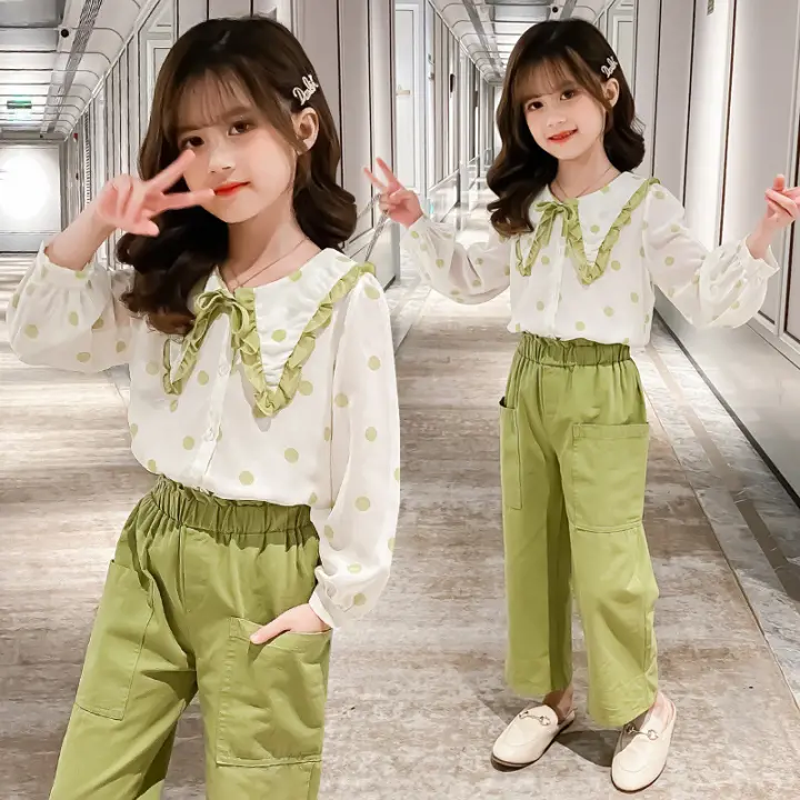 teenage girl trouser suit