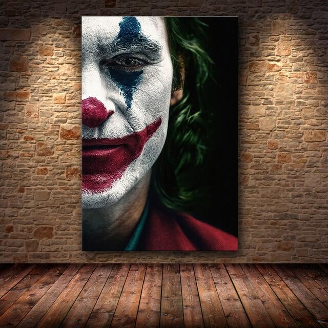 Poster Cetak Hd Poster Joker Film 2019 Dc Comic Seni Kanvas Lukisan Minyak Gambar Dinding Untuk Ruang Tamu Dekor Rumah 1 Buah Bingkai Dalam Lazada Indonesia