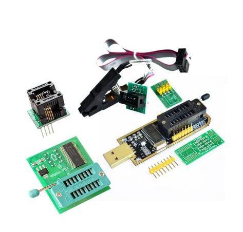 Mô-đun Lập Trình USB BIOS EEPROM Flash Sê-ri CH341A 24 25 + Kẹp Kiểm Tra SOIC8 SOP8 Cho EEPROM 93CXX / 25CXX / 24CXX