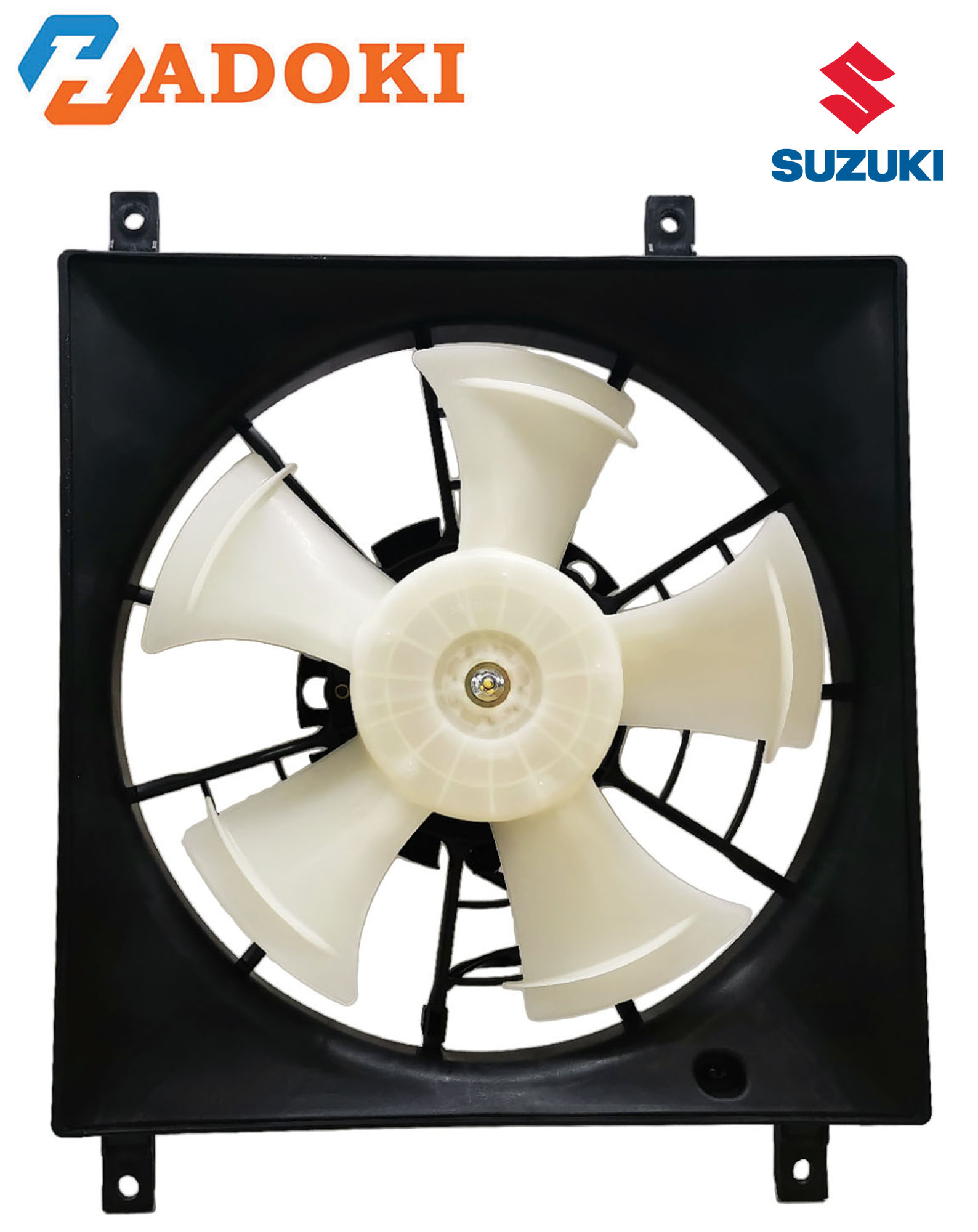 Marketplace Auto Parts Conjunto de ventilador de condensador A/C - Compatible con Suzuki SX4 2007-2013