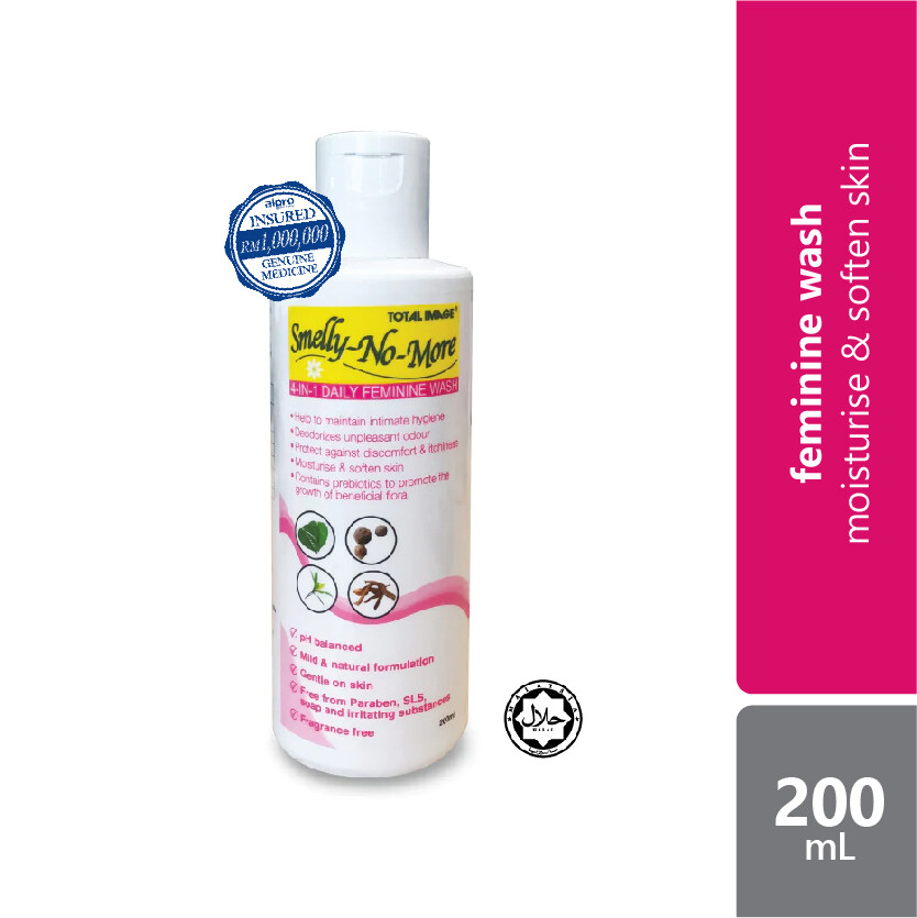 Alpro Pharmacy Smelly No More Feminine Wash 200mL (pH balanced) Lazada