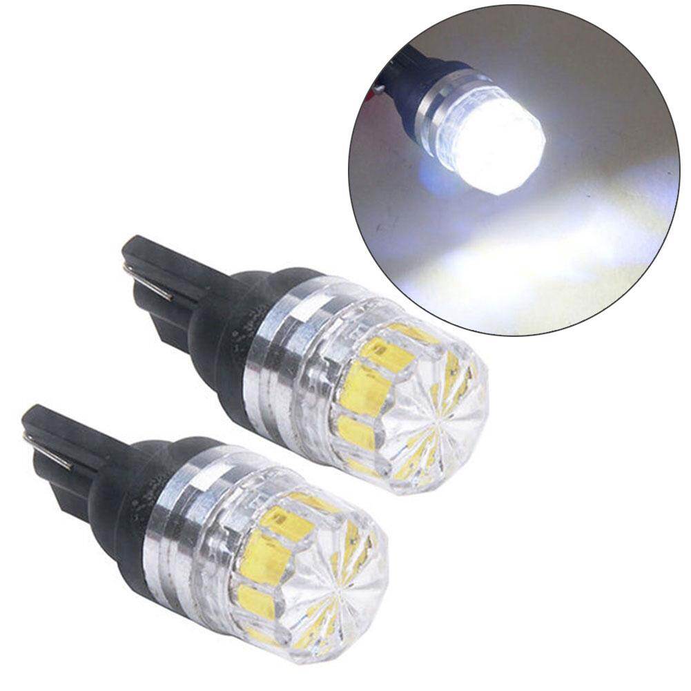 2Pcs T10 5050 5SMD LED Car Vehicle Side Tail Lights Bulbs Lamp White