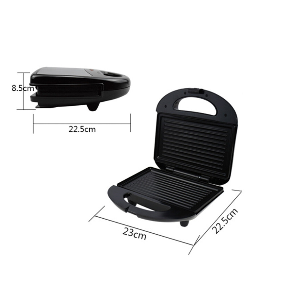 FSH 750W Máy Làm Bánh Sandwich Chạy Điện Mini Nướng Nướng Bánh Mỳ Nhà Bếp Ăn Sáng Máy Nướng Bánh Mì