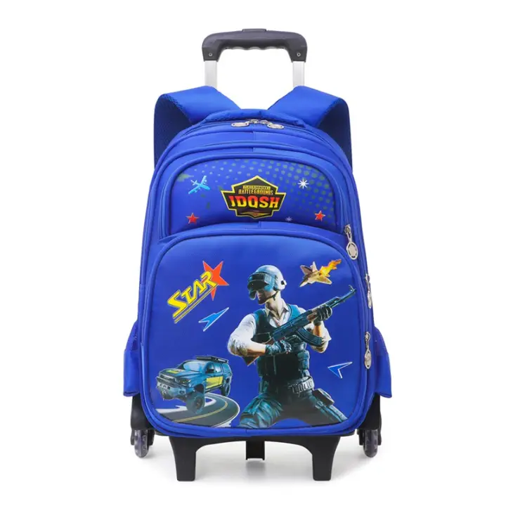 ransel trolley 4 roda