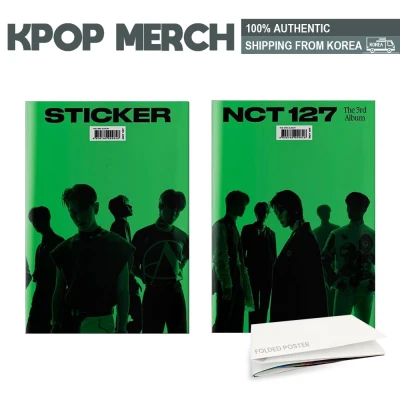 NCT 127 - The 3rd Album STICKER (Sticky version) + Folded Poster