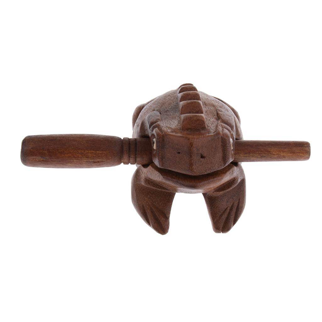 Kowaku 1 Piece Wooden Frog Percussion Instrument Toy for Children Students
