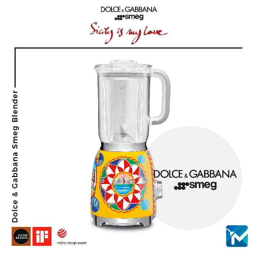 Dolce Gabbana x SMEG Sicily is my love Blender | Lazada