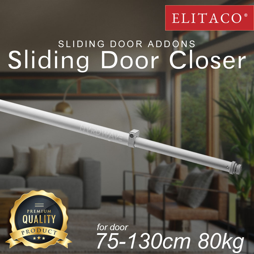 【ELITACO】HVRDWARE Self Closing Sliding Patio Door Closer for 75130cm