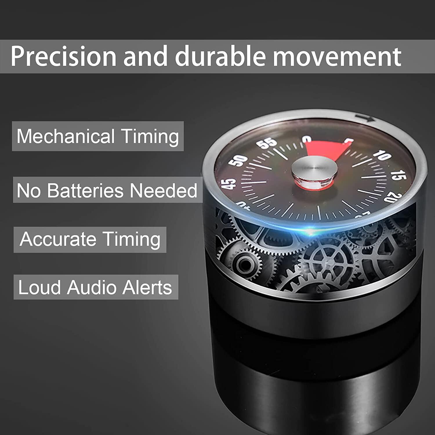 Đồng Hồ Bấm Giờ Trực Quan 60 Phút, Đồng Hồ Đếm Ngược Cơ Học Đồng Hồ Bấm Giờ Nhà Bếp, Đồng Hồ Dạy Học Trong Lớp Để Giảng Dạy, Họp Mặt, Nấu Ăn, Làm Việc