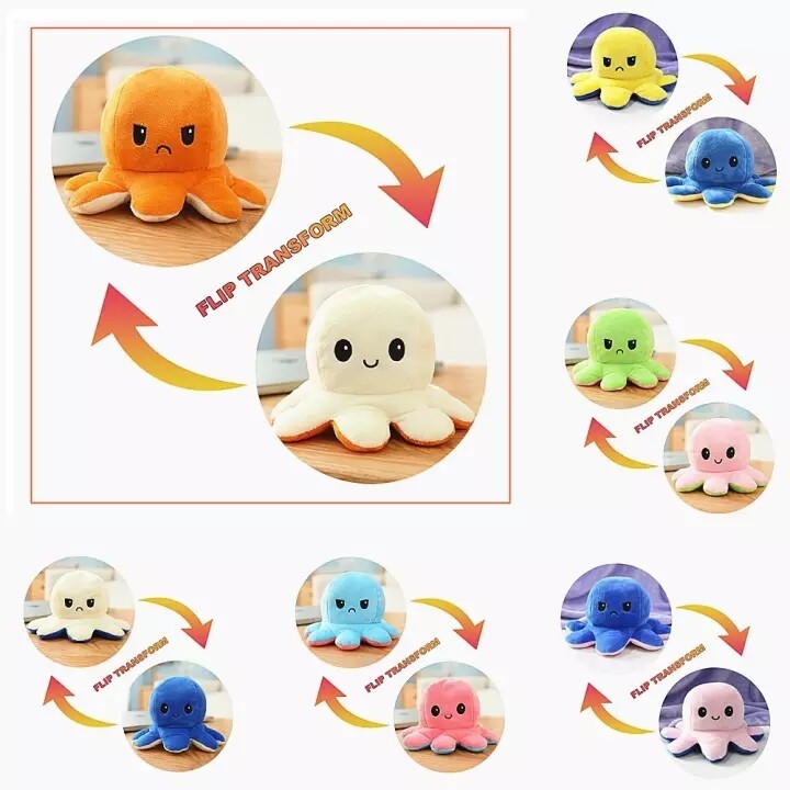 reversible elephant plush