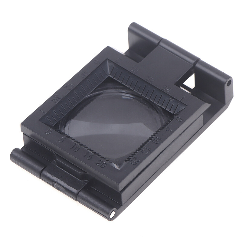 aiqinhaimaoyi Microscope Folding Magnifier Stand Loupe With Scale For Textile Optical Foldable Magnifying Glass Tool