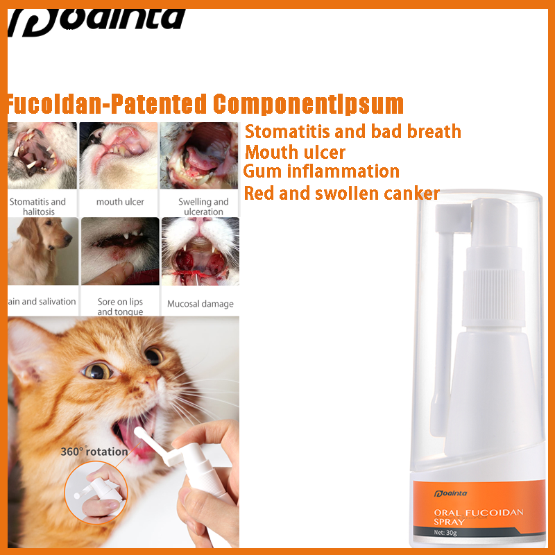 Puainta 1pcs Oral Healing Spray Stomatitis and bad breath Mouth ulcer