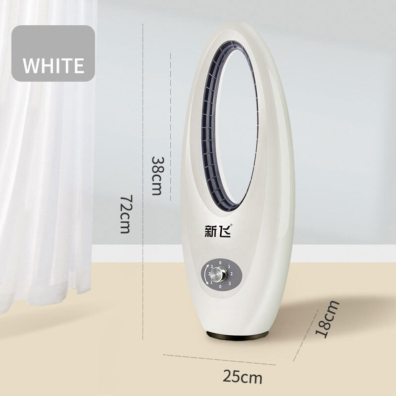 Tower fan vertical fan household bladeless electric fan floor fan tower silent pageless desktop fan