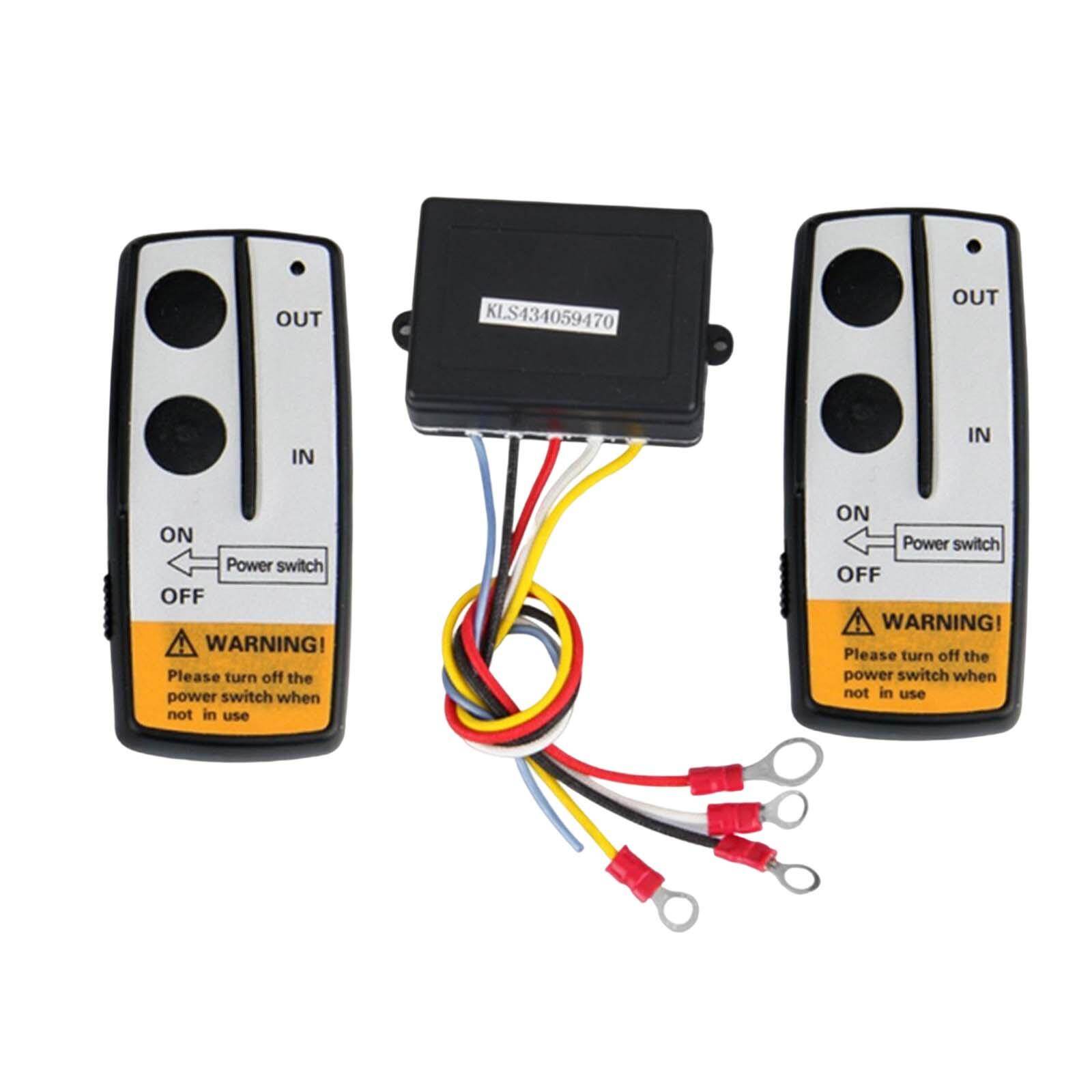CCGOOD 12V Wireless Winch Remote Control Kit Handset Switch Controller for ATV