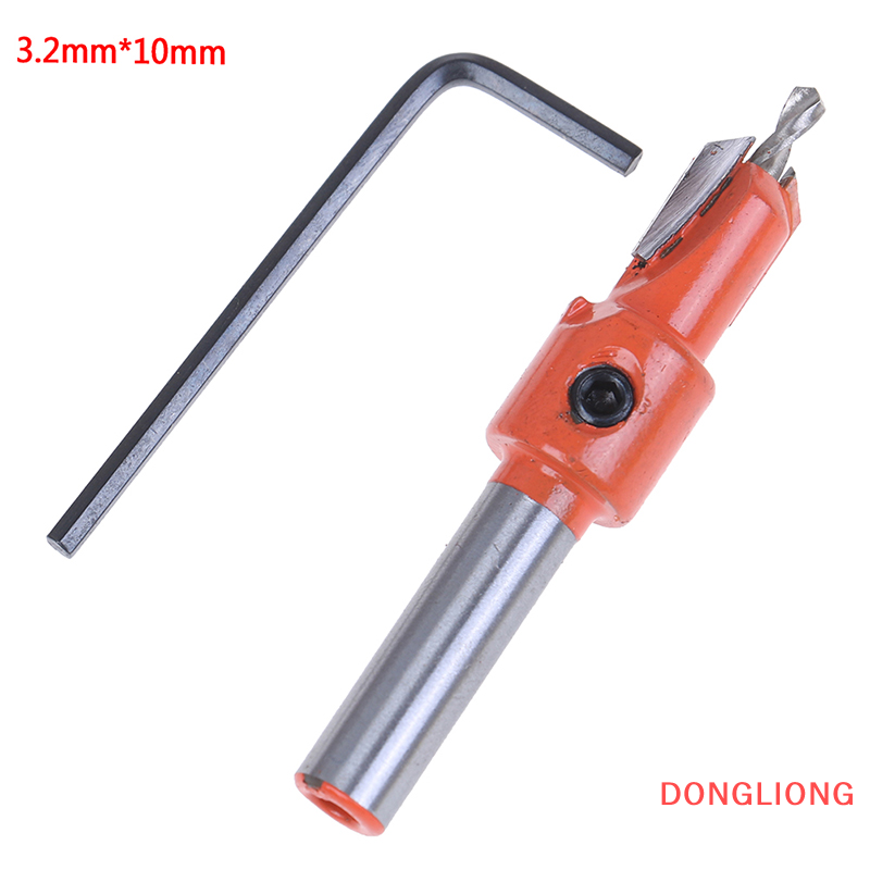 DONGLIONG Countersink Drill Bit Woodworking Screws Chamfering Wood Hole Drills Bit
