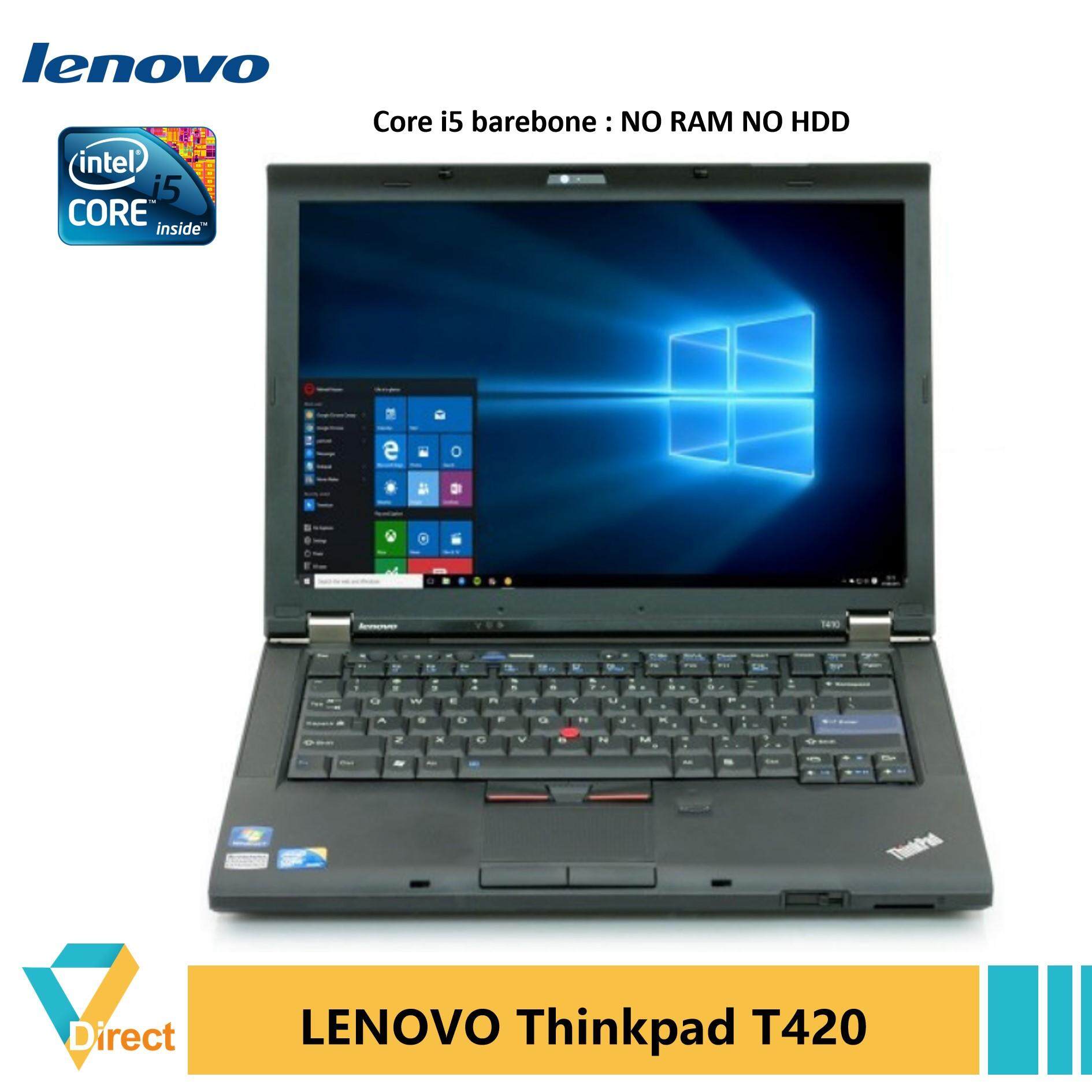Up to 16GB RAM 1TB SSD Thinkpad T420 laptop PC Core i5 also 4GB 8GB 240GB 480GB SSD, 500GB HDD Malaysia