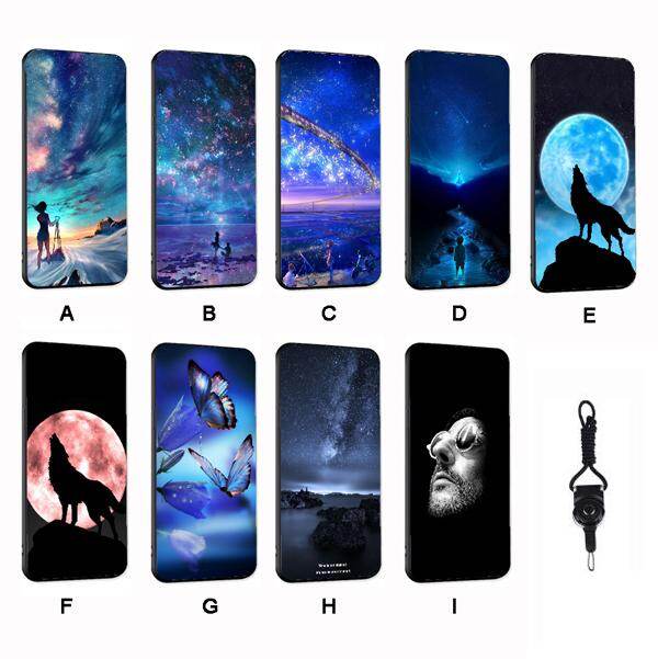 For Lenovo K5 Play Silica Gel Soft Phone Case With Ring And String
