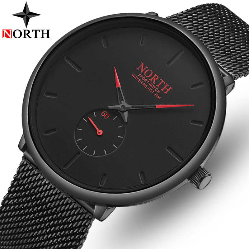 north sport watch water resist 30m