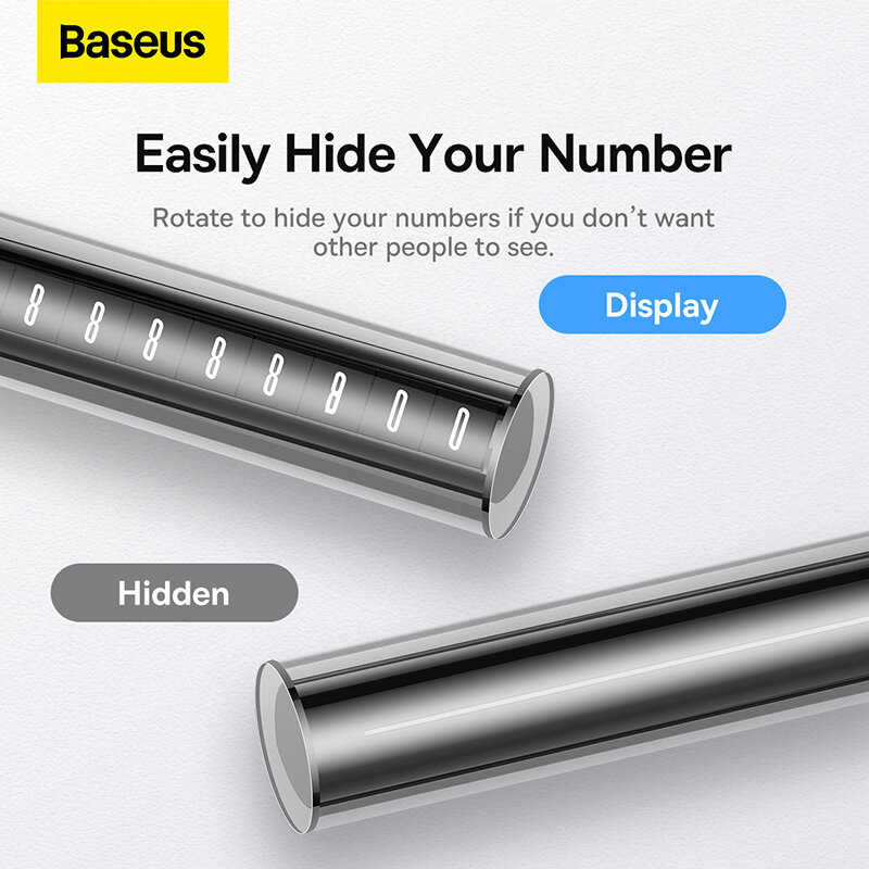 Baseus Thẻ đỗ xe ô tô tạm thời-INTL