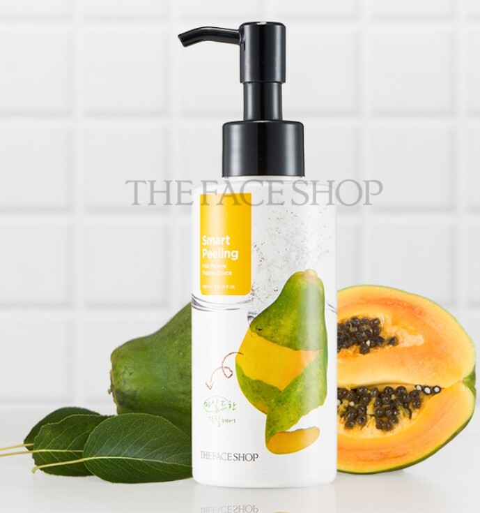 [The FACE Shop] Tẩy Tế Bào Chết Thông Minh Đu Đủ Nhẹ 150Ml