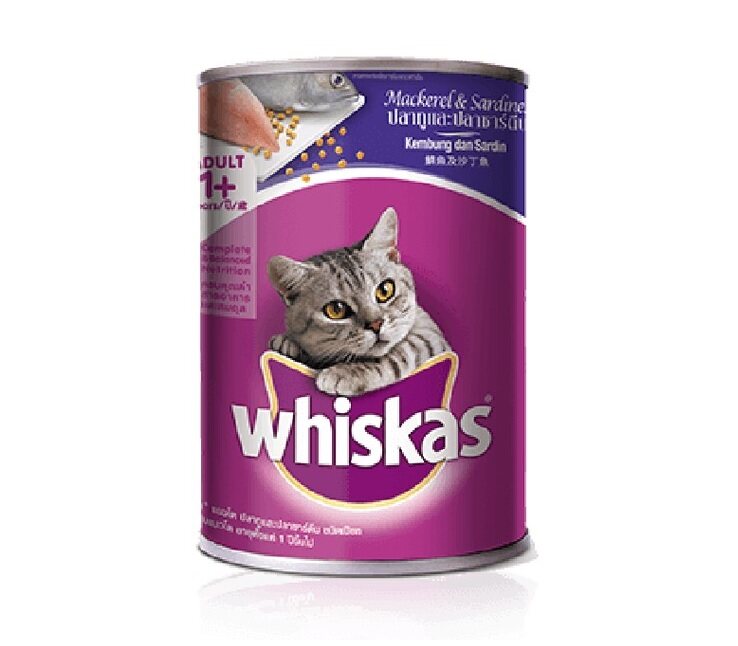 12 CAN WHISKAS 400G CANNED WET FOOD Lazada