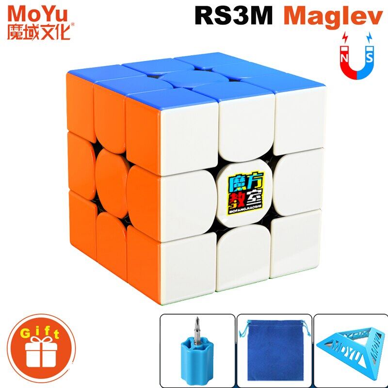 Moyu 2021 RS3M Maglev Cube 2020 3X3x3แม่เหล็ก Professional Magico