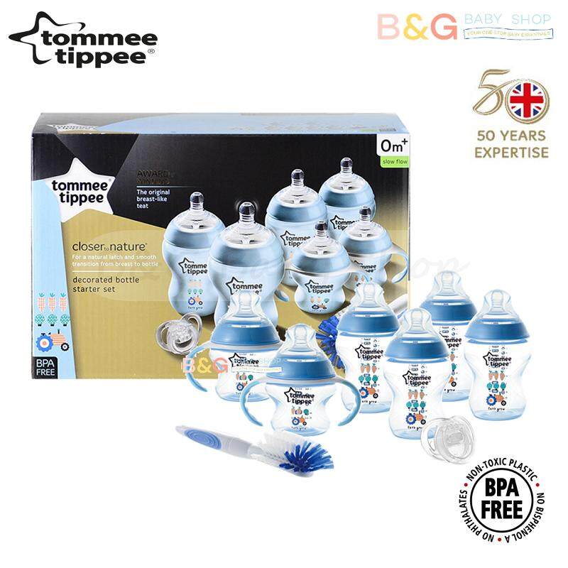 tommee tippee newborn starter set blue