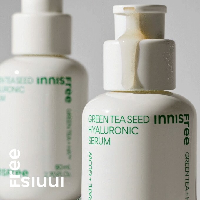 [Innisfree] Green Tea Seed Hyaluronic Serum 80ml