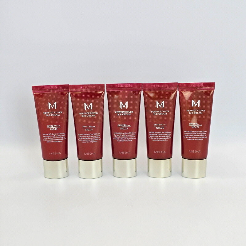 [Missha] M hoàn hảo bao gồm kem trang điểm BB SPF 42 PA +++ 50ml/20ml