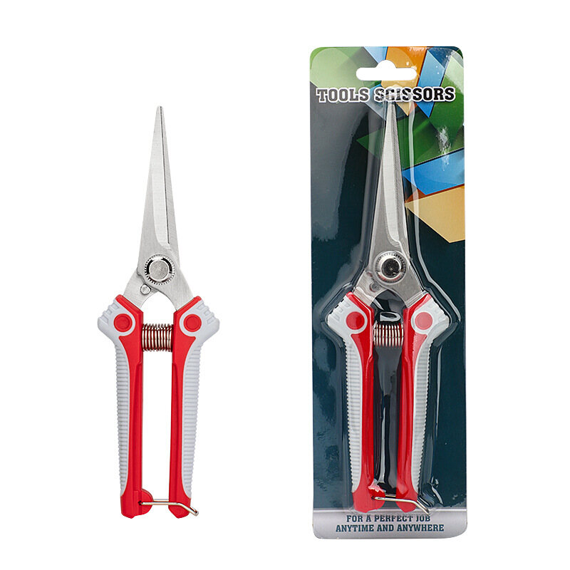 Fruit tree scissors, pruning scissors, pruning branch scissors, strong trimming flower scissors, horticultural scissors, flower garden fruit picking scissors