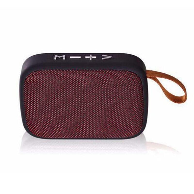 Fabric Speaker Bluetooth Wireless Connection Portable Outdoor Sports Audio Stereo Support Tf Card Can Search For Radio Stations