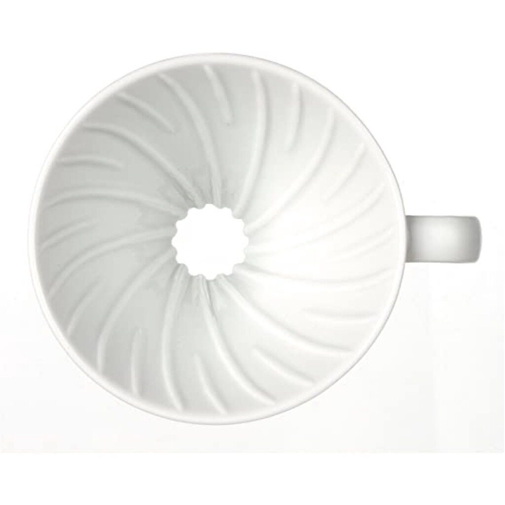 Phin pha cà phê gốm Hario V60 (Trắng)
