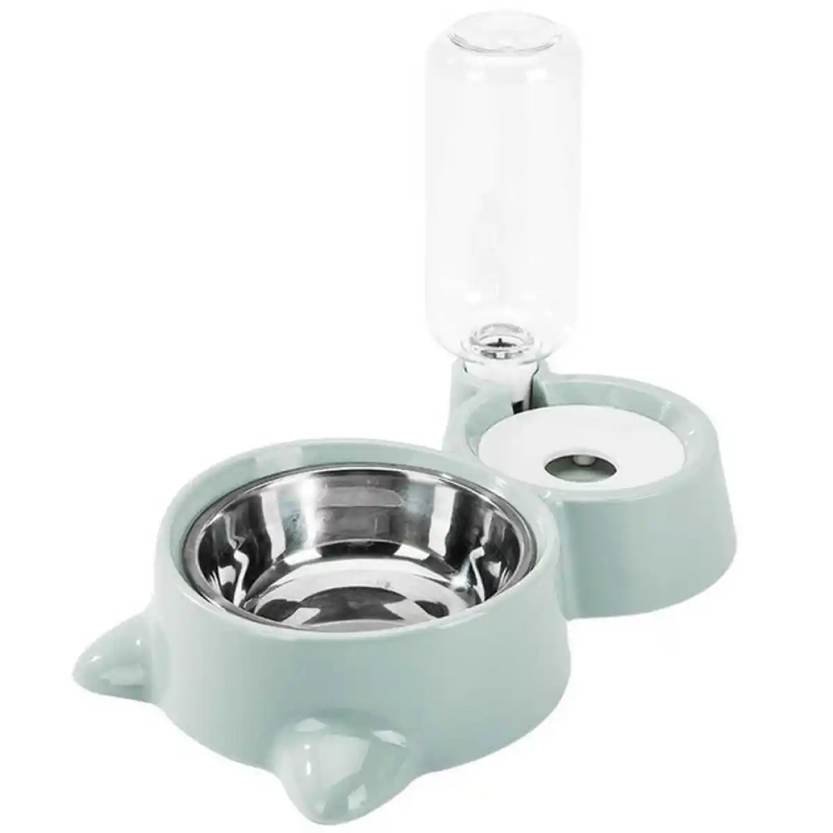 water dispenser with pet bowl