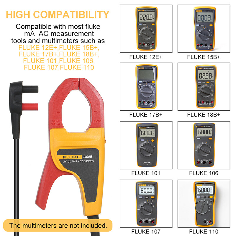 Original FLUKE 101 600V CATⅢ Pocket Digital Multimeter Auto Range New