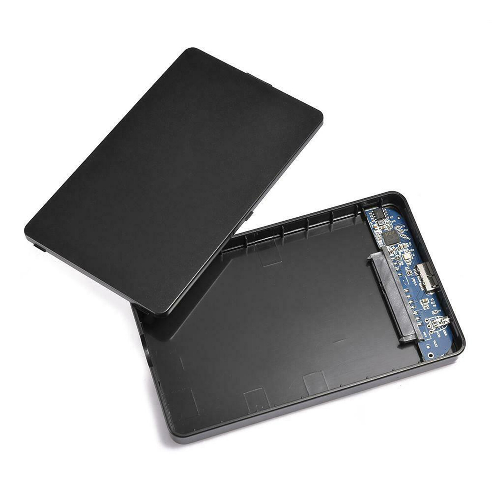 H-E Hộp Đựng Ổ Cứng HDD Đóng Ngoài USB 3.0/2.0 5Gbps 2.5Inch SATA Cho Máy Vi Tính