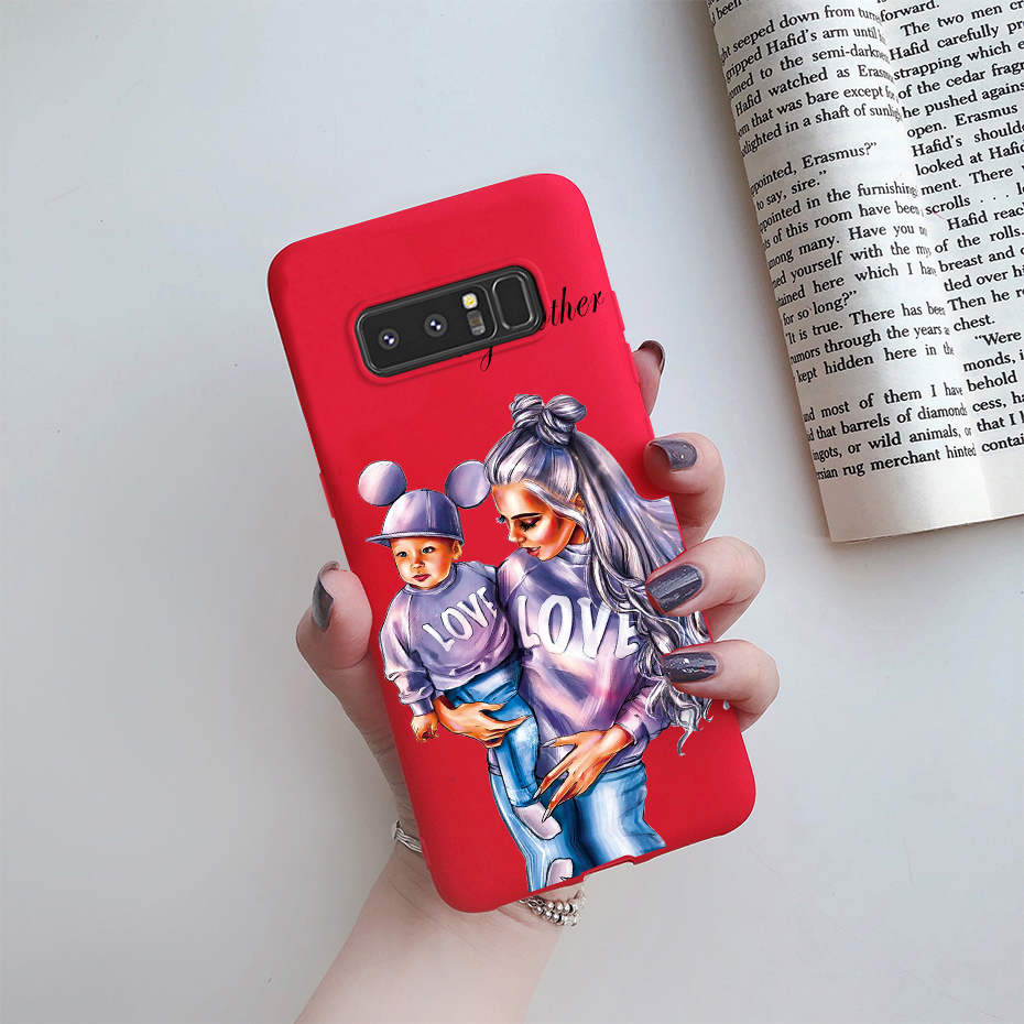 For Samsung Galaxy Note 8 Note 9 Note 10 Note 10 Plus Note 10+ Case Stylish Pattern Casing Soft Slim Matte Phone Case Cover